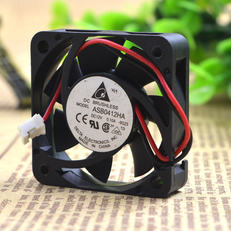 Original DELTA ASB0412HA Cooling Fan 12V 0.1A 1.2W 3wires ASB0412HA Fans